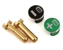 Whitz Racing Products Battery Grabs W/5mm Bullets (Green)