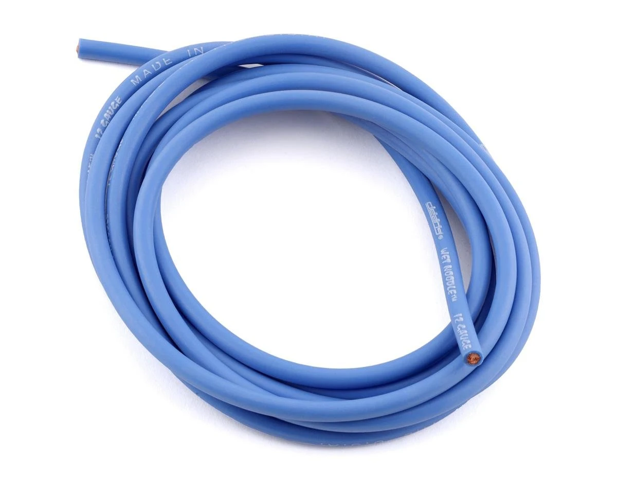 Deans Wet Noodle Wire (Blue) (6') (12AWG) 2 Deans Wet Noodle Wire (Blue) (6') (12AWG) - Image 2