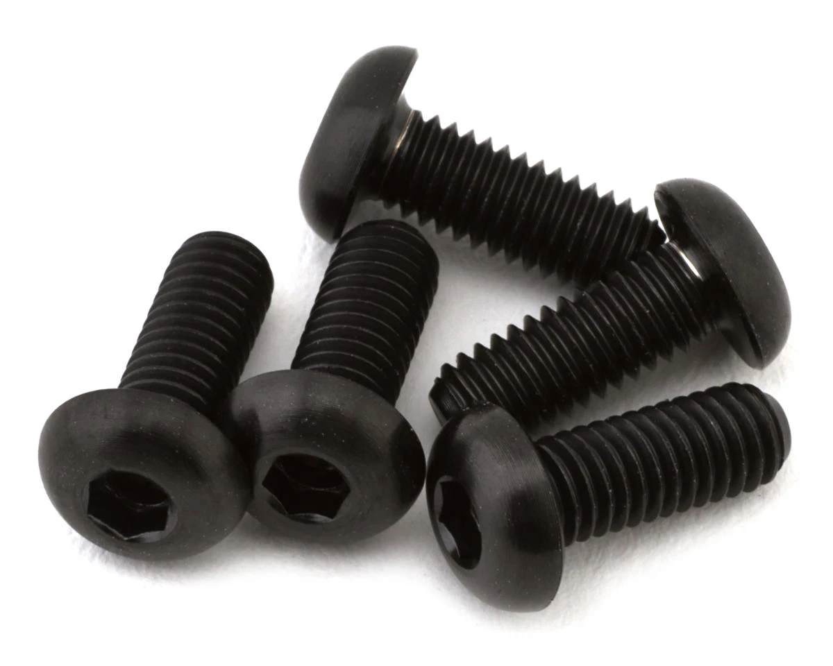 EXcelerate Titanium Button Head Screws (Raw) (5) (3x8mm) 1 EXcelerate Titanium Button Head Screws (Raw) (5) (3x8mm)