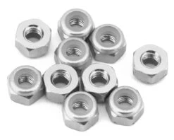 EXcelerate 3mm Aluminum Lock Nuts (Gold) (10) -AMAIN HOBBIES SHOP xce 0142.3