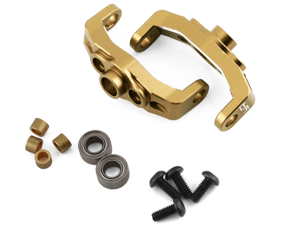 Yeah Racing Brass Hubs Carrier For Traxxas TRX-4M (Gold) (2) (6g) 3 Yeah Racing Brass Hubs Carrier For Traxxas TRX-4M (Gold) (2) (6g) - Image 3