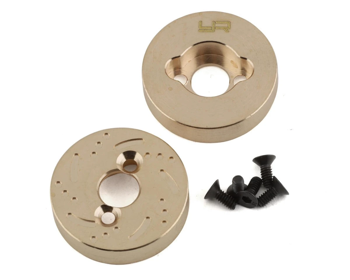 Yeah Racing Brass Rear Axle Weights For Traxxas TRX-4M (2) (13g) 1 Yeah Racing Brass Rear Axle Weights For Traxxas TRX-4M (2) (13g)
