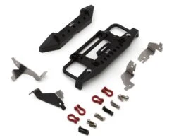 Yeah Racing Aluminum Alloy Front & Rear Bumper Set For Traxxas® TRX-4M® Defender (Black)