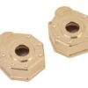 Yeah Racing Brass Portal Cover Set For Traxxas TRX-4 (2) (42g)