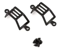 Yeah Racing Metal Front Lamp Guard For Traxxas TRX-4/TRX-6 Mercedes G500 & G63 (Black) (2)