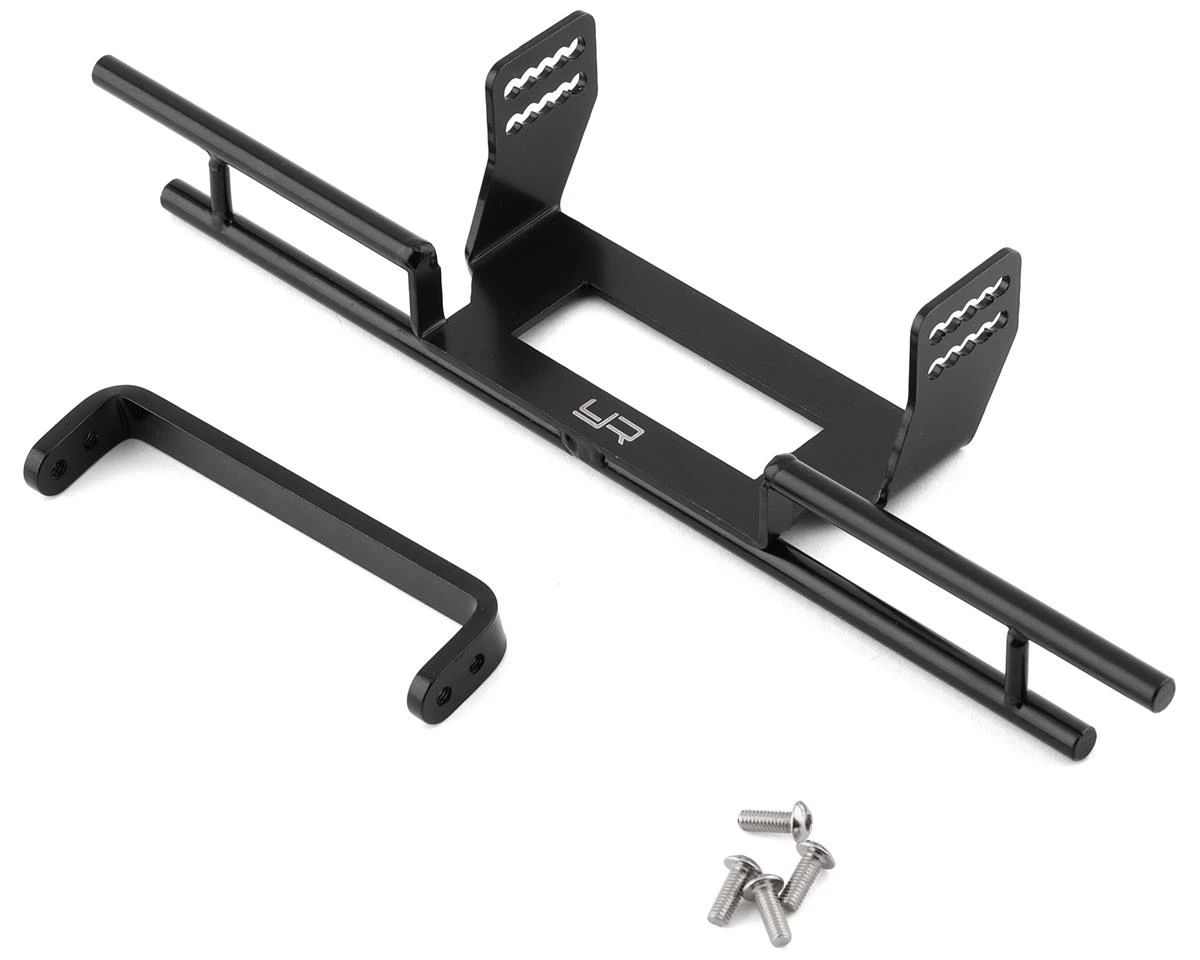 Yeah Racing Metal Rear Bumper For Traxxas TRX-4/TRX-6 (Black) 1 Yeah Racing Metal Rear Bumper For Traxxas TRX-4/TRX-6 (Black)