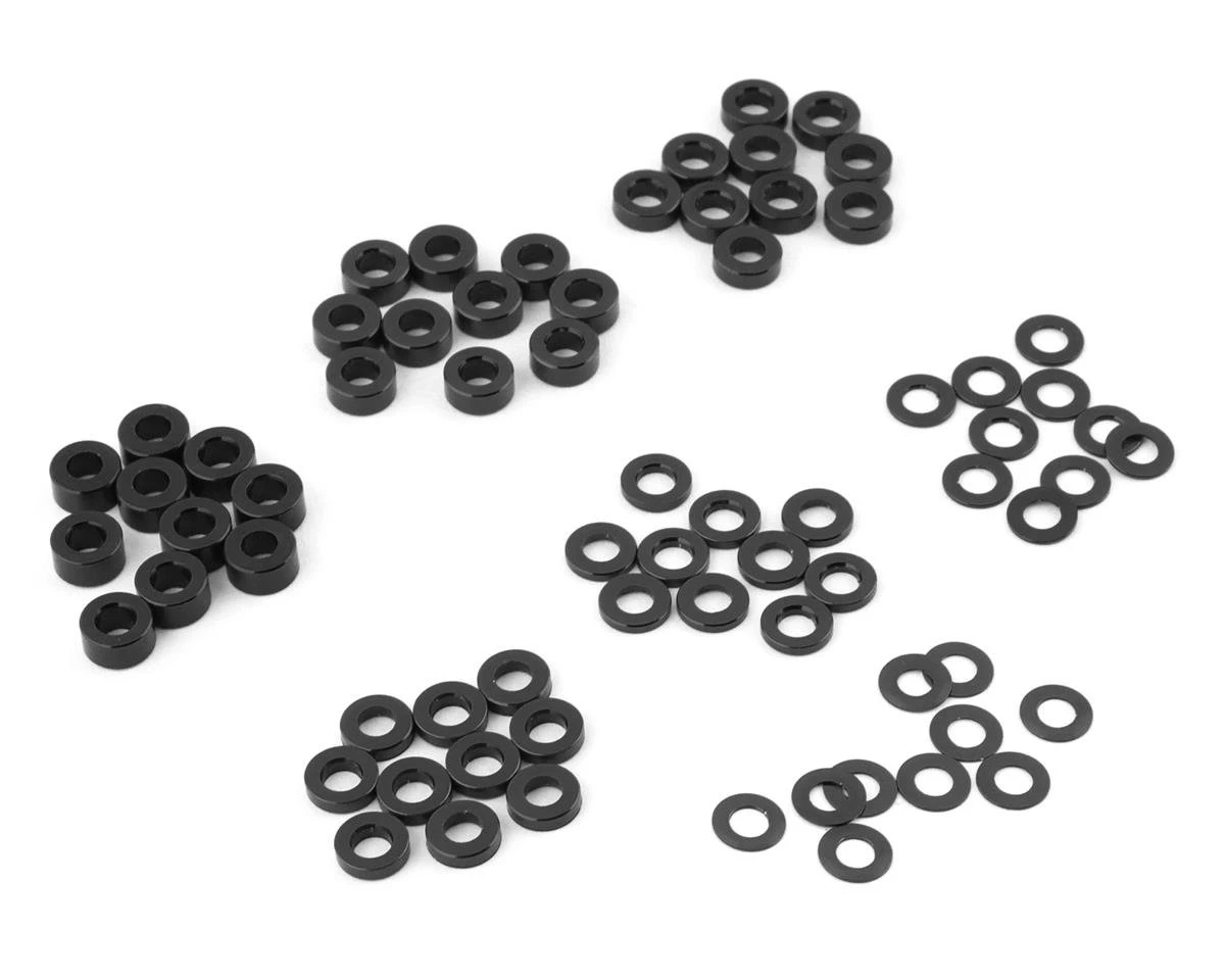Yeah Racing 3x0.25/0.5/1.5/2/2.5/3mm Flat Washer Set (Red) (70) 1 Yeah Racing 3x0.25/0.5/1.5/2/2.5/3mm Flat Washer Set (Red) (70)