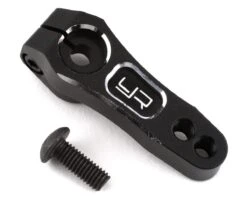 Yeah Racing Aluminum Clamping Servo Horn (Black) (25T) -AMAIN HOBBIES SHOP yea ya 0574bk 1