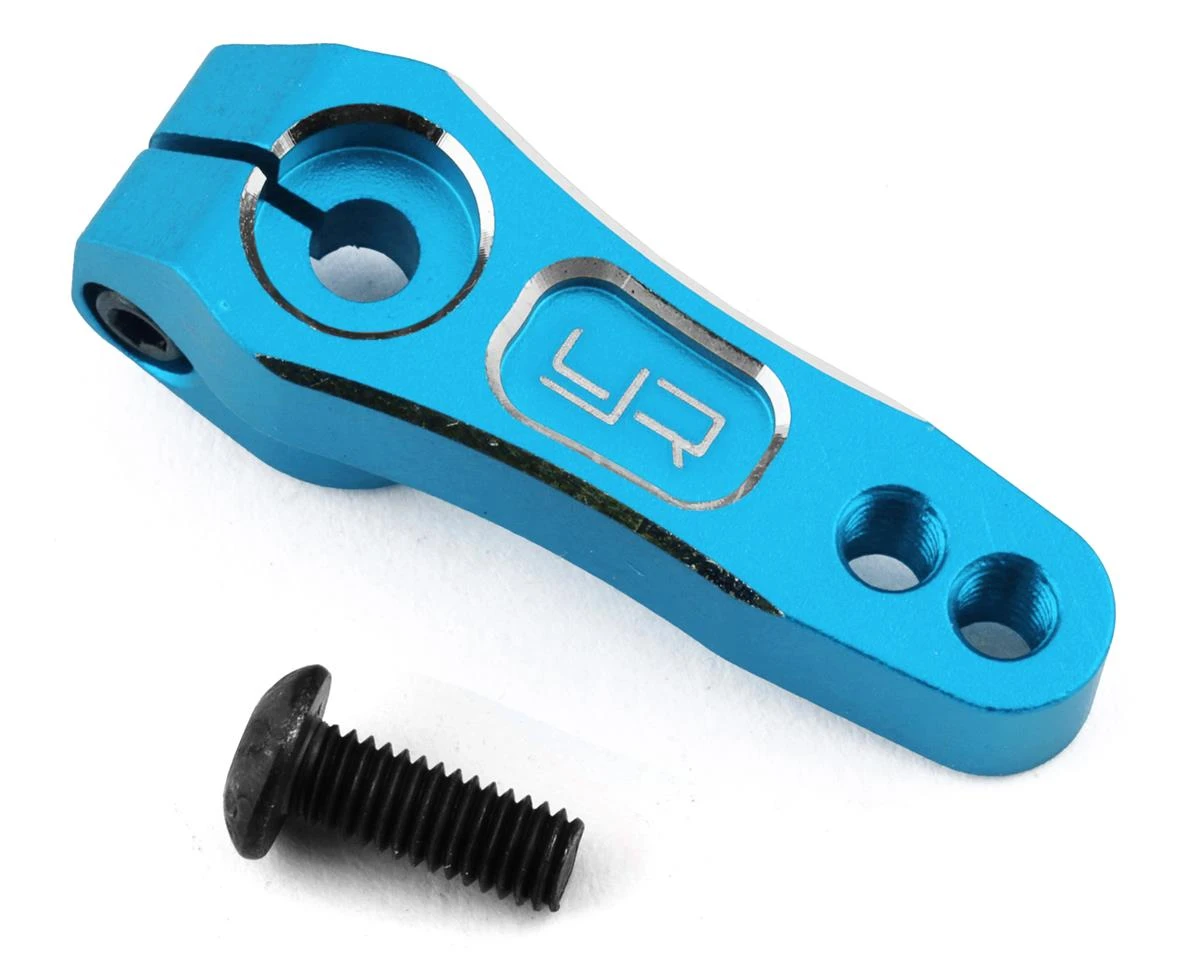 Yeah Racing Aluminum Clamping Servo Horn (Red) (25T) 2 Yeah Racing Aluminum Clamping Servo Horn (Red) (25T) - Image 2